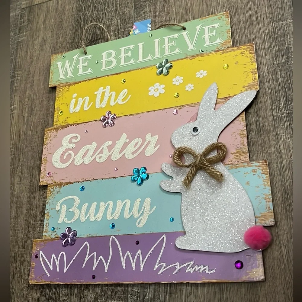 Easter Inspirational Wall or Door Hanging 🐣🆕🐣 ⭐️A 2 for $14 item⭐️